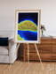 Coastal Fragments, Island Rebound Framed & Mounted Print