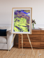 Lake Lines, Lake Amadeus Framed & Mounted Print