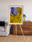Saline Patterns, Lake Disappointment Framed & Mounted Print