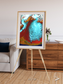 Glacial Passage, Malaspina Glacier Framed & Mounted Print