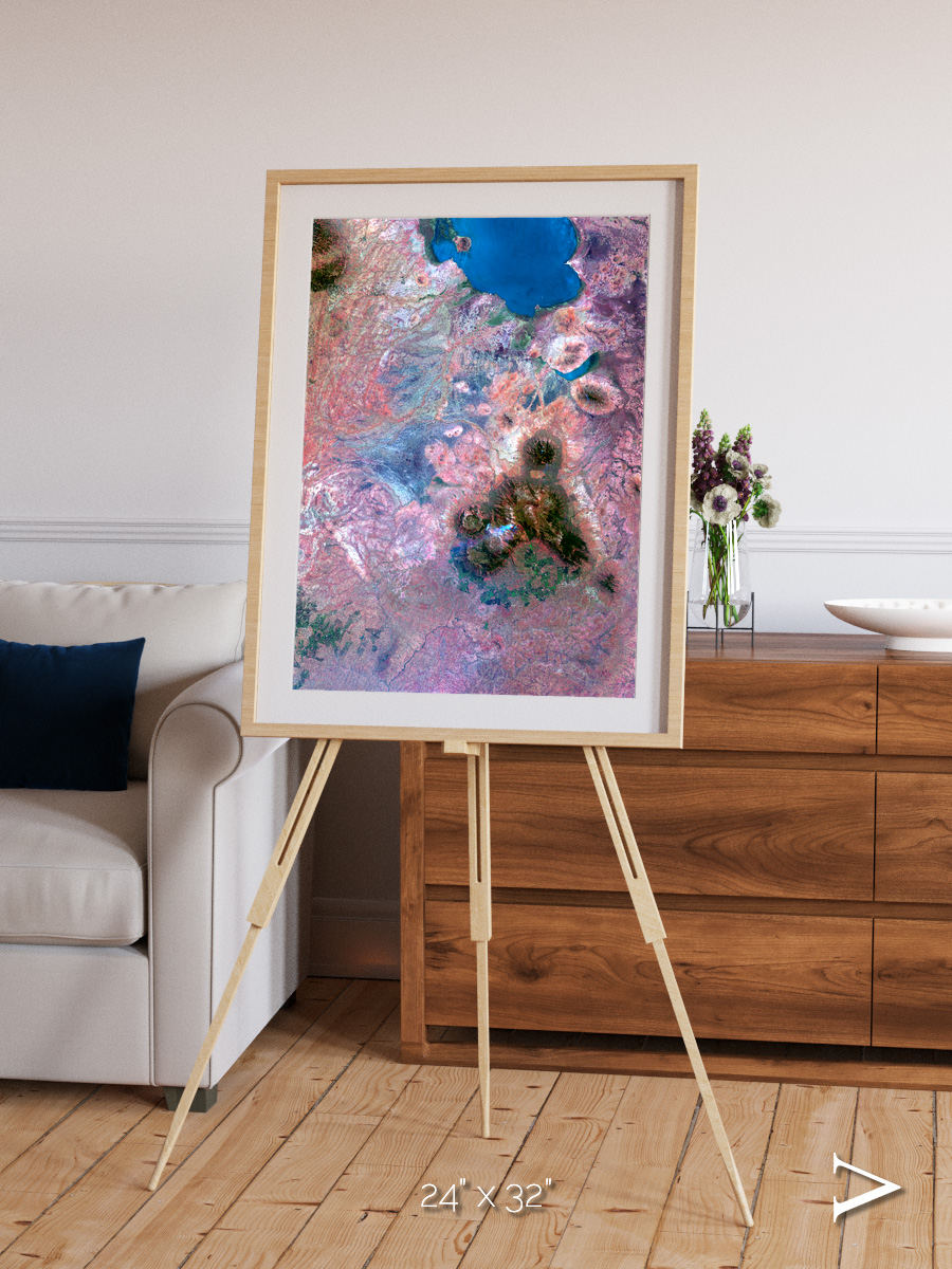 Highlands of Mulanje, Malawi Framed & Mounted Print