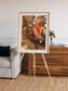 Sunlit Dunes, North America Framed & Mounted Print