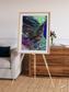 Braided Delta, Parana River Delta Framed & Mounted Print