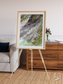 Rugged Relief, Sulaiman Mountains Framed & Mounted Print