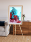 Polar Flow, Vatnajokull Glacier Ice Cap Framed & Mounted Print