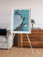 Island Sanctuary, Akpatok Island Framed & Mounted Print