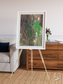 Channel Lines, Barreal Blanco Framed & Mounted Print