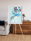 River of Ice, Byrd Glacier Framed & Mounted Print