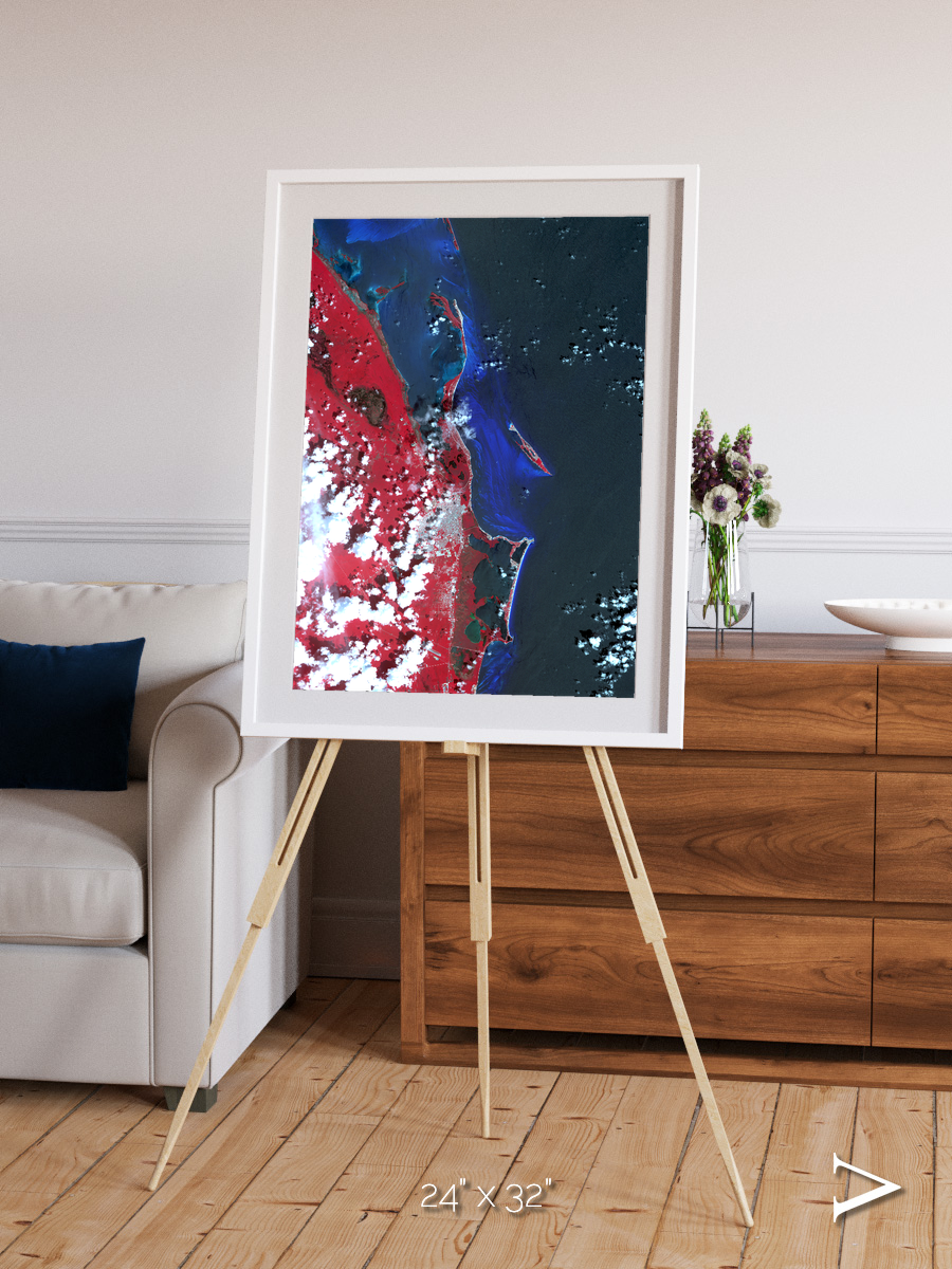 Living Edge, Cancun Framed & Mounted Print