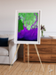 Delta Mosaic, Ganges River Delta Framed & Mounted Print