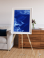 Wind Signatures, Ice Stars Framed & Mounted Print