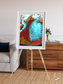 Glacial Passage, Malaspina Glacier Framed & Mounted Print