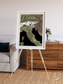 Tidal Patterns, Mediterranean Sea Framed & Mounted Print
