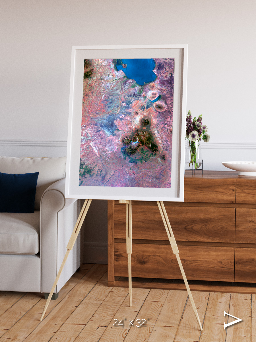Highlands of Mulanje, Malawi Framed & Mounted Print