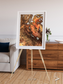 Sunlit Dunes, North America Framed & Mounted Print