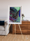 Braided Delta, Parana River Delta Framed & Mounted Print