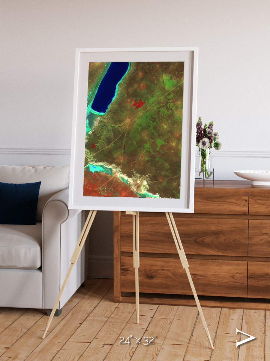 Ghost Waters, Sor Kaydak Framed & Mounted Print