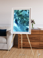 Heat Scars, Volcanoes Framed & Mounted Print