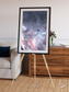 Sunlit Dunes, Africa Framed & Mounted Print