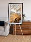 Etched Sands, Algerian Sahara Framed & Mounted Print