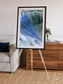 Sunlit Dunes, Alluvial Fan Framed & Mounted Print