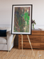Channel Lines, Barreal Blanco Framed & Mounted Print