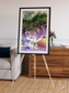 Saline Patterns, Bogda Mountains Framed & Mounted Print