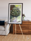 Windwritten Dunes, Brandberg Massif Framed & Mounted Print