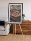 Volcanic Palette, Gosses Bluff Framed & Mounted Print