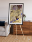 Salt Mirror, Great Salt Desert Framed & Mounted Print