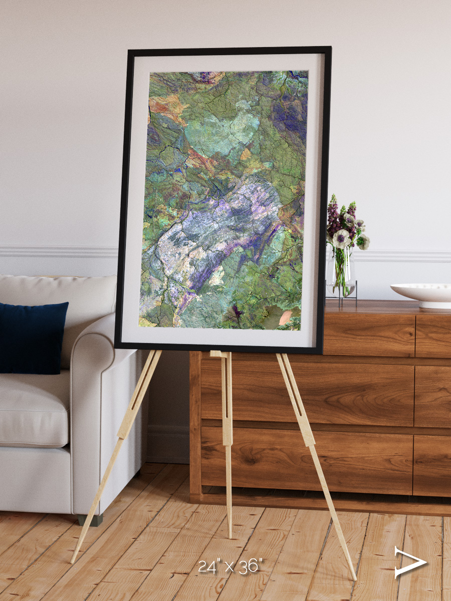 Sands in Motion, Great Sandy Desert Framed & Mounted Print