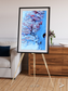 Polar Flow, Ice Waves Framed & Mounted Print