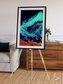 Frozen Currents, Foxe Basin Framed & Mounted Print