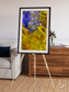Saline Patterns, Lake Disappointment Framed & Mounted Print