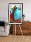 Glacial Passage, Malaspina Glacier Framed & Mounted Print