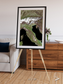 Tidal Patterns, Mediterranean Sea Framed & Mounted Print