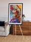 Melted Earth, Great Sandy Desert Framed & Mounted Print