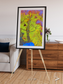 Glacial Ribbons, Chaunskaya Bay Framed & Mounted Print