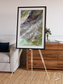 Rugged Relief, Sulaiman Mountains Framed & Mounted Print