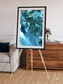 Heat Scars, Volcanoes Framed & Mounted Print