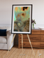 Atmospheric Patterns, Von Karman Vortices Framed & Mounted Print