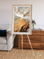 Etched Sands, Algerian Sahara Framed & Mounted Print