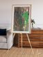 Channel Lines, Barreal Blanco Framed & Mounted Print