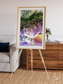 Saline Patterns, Bogda Mountains Framed & Mounted Print