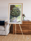 Windwritten Dunes, Brandberg Massif Framed & Mounted Print