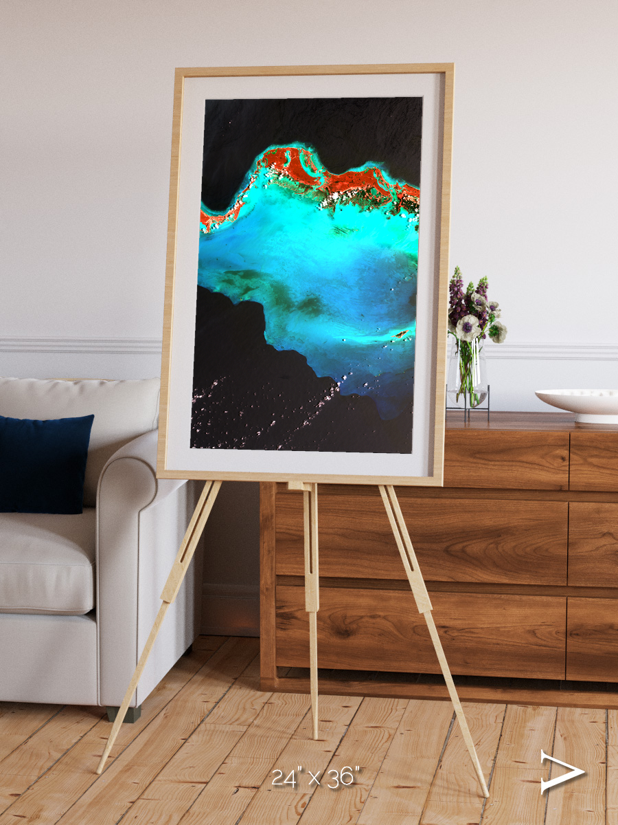 Arctic Outpost, Caribbean Luxury Framed & Mounted Print