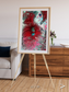 Lava Lines, Colima Volcano Framed & Mounted Print