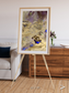 Salt Mirror, Great Salt Desert Framed & Mounted Print