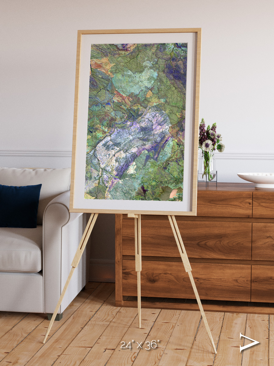 Sands in Motion, Great Sandy Desert Framed & Mounted Print