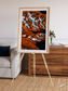Striped Coast, Eyjafjörður Framed & Mounted Print